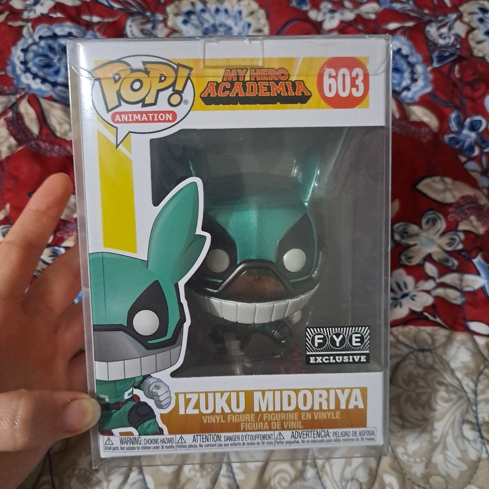 Funko Pop! My Hero Academia Izuku Midoriya Metallic #603 FYE Exclusive